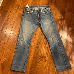 Polo slim fit 36 / 30 distressed jeans